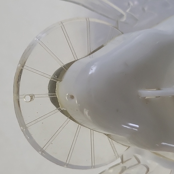 Vintage 1950's Plastic Christmas Angel Tree Topper/ Night Light. Used - Picture 10 of 16